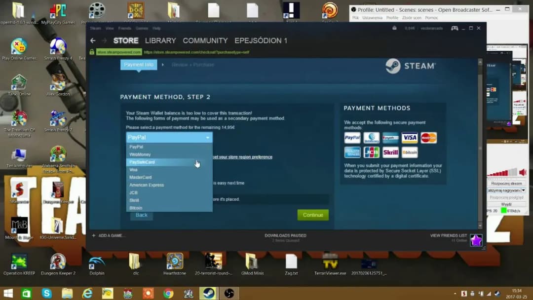 Jak szybko i bezpiecznie doładować konto Steam przez PSC - poradnik gracza
