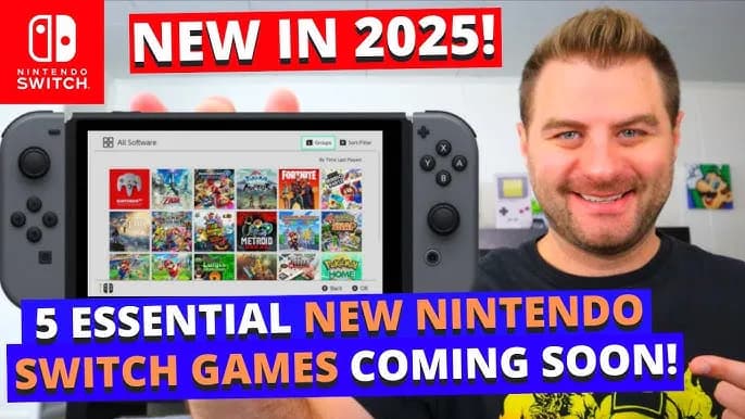 Nowe gry na Nintendo Switch: 5 hitów które musisz mieć w 2025