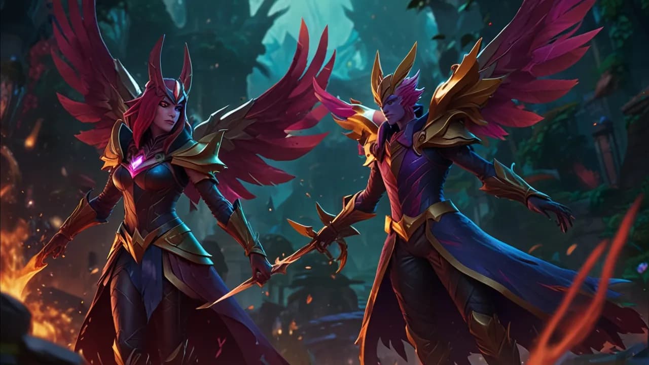 Xayah i Rakan w LoL: Dlaczego to najsilniejsze duo na bocie?
