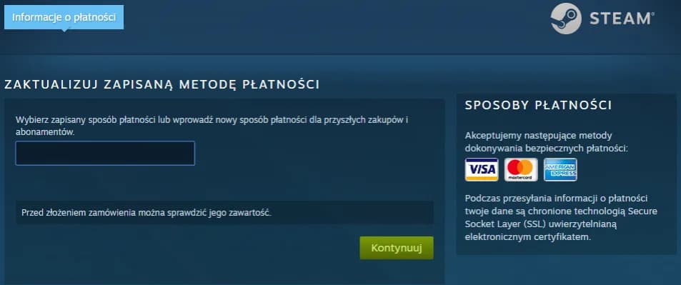 Jak przelać pieniądze na konto Steam: 3 najprostsze metody płatności