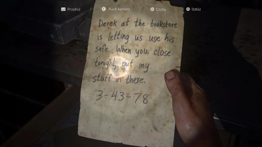 Kod do sejfu w The Last of Us: Gdzie szukać? Kompletny poradnik